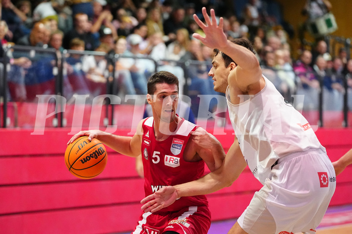 Win2day Basketball Superliga 2023/24, Grunddurchgang, 5. Runde, Kapfenberg vs. BC Vienna