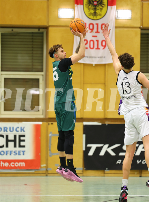 Basketball Zweite Liga 2024/25, Grunddurchgang 19.Runde Vienna United vs. Dornbirn Lions