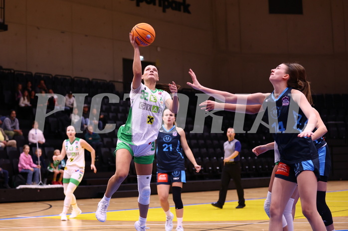 01.11.2024, Graz, Raiffeisen Sportpark, Basketball Austria Cup 2024-25, Viertelfinale, UBI Holding Graz vs. Vienna Timberwolves,  