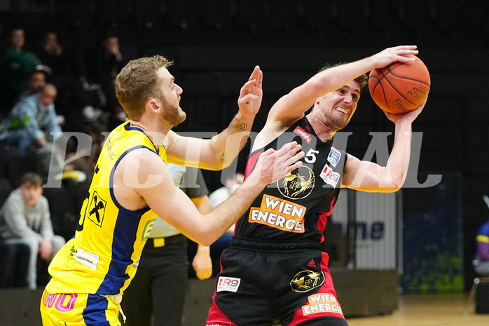 Basketball Superliga 2021/22, 4. Platzierungsrunde,UBSC Graz vs. BC Vienna


