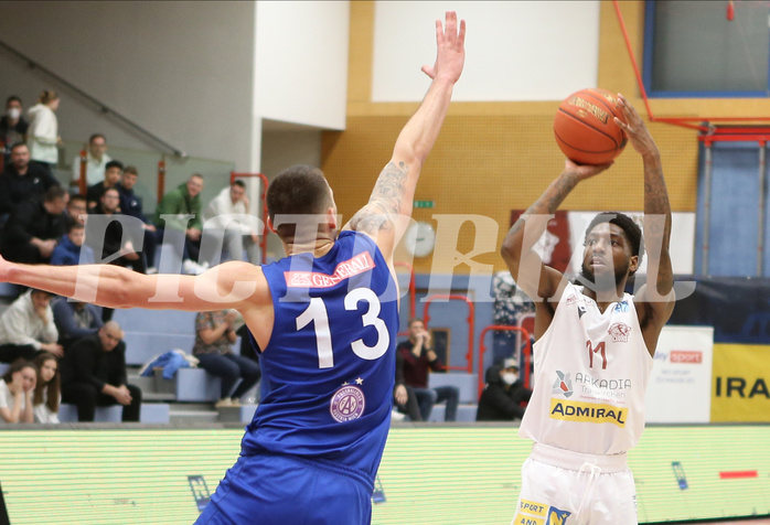 Basketball Superliaga 2021/22, 6.Qualifikationsrunde Traiskirchen Lions vs. D.C. Timberwolves