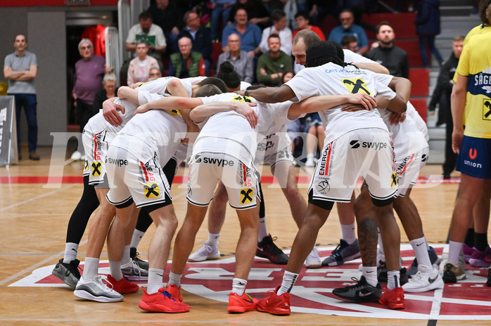 Basketball, Superliga 2024/25, 9. Plazierungsrunde, Flyers Wels vs. UBSC Graz,
