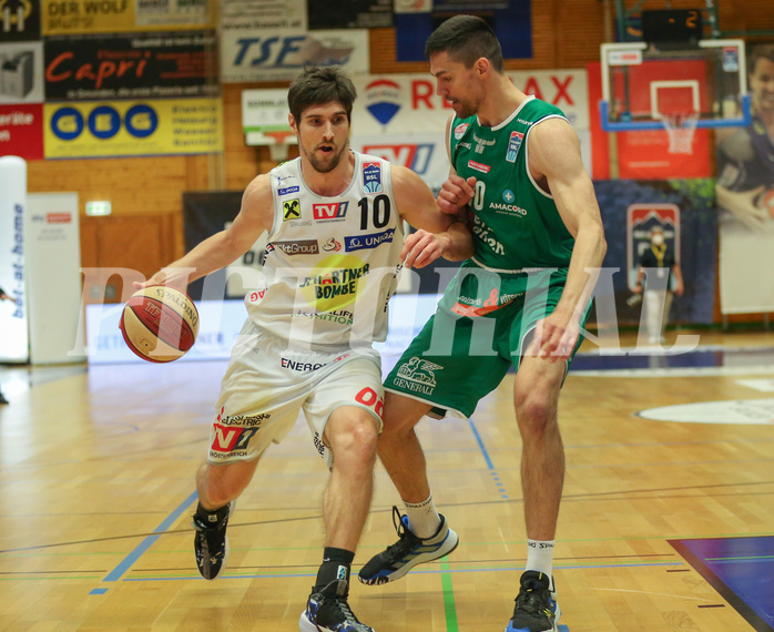 Basketball Superliga 2020/21, Finale Spiel 1 Gmunden Swans vs. Kapfenberg Bulls