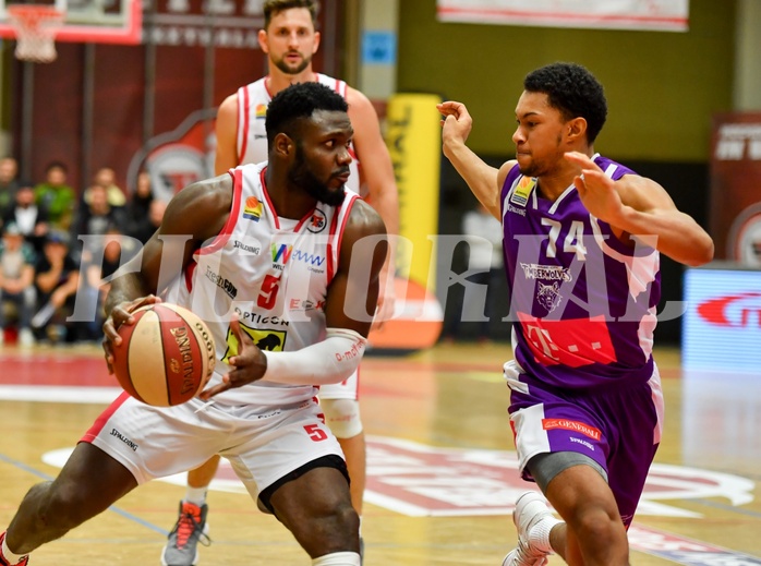 Basketball ABL 2018/19 Grunddurchgang 08. Runde Flyers Wels vs Vienna D.C. Timberwolves