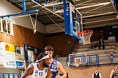 Basketball, bet-at-home Basketball Superliga 2020/21, Grunddurchgang, 14. Runde, Oberwart Gunners, Gmunden Swans, Quincy Diggs (13)