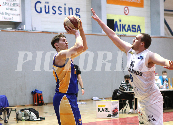 Basketball 2.Bundesliga 2020/21 Grunddurchgang 20.Runde  Jennersdorf Blackbirds vs BBU Salzburg