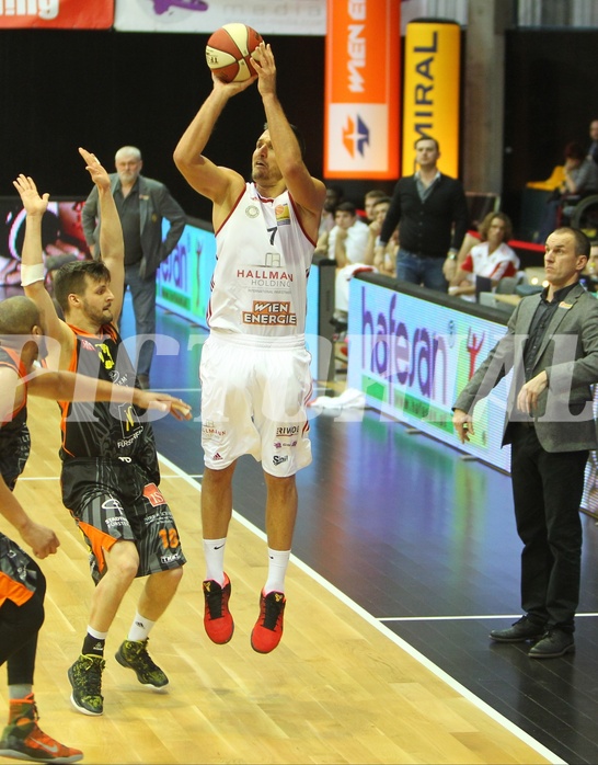 Basketball ABL 2015/16 Grunddurchgang 23.Runde BC Vienna vs. Fürstenfeld Panthers