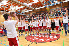 Basketball Zweite Liga 2023/24, Playoff, Finale Spiel 3 Mistelbach Mustangs vs. Union Deutsch Wagram