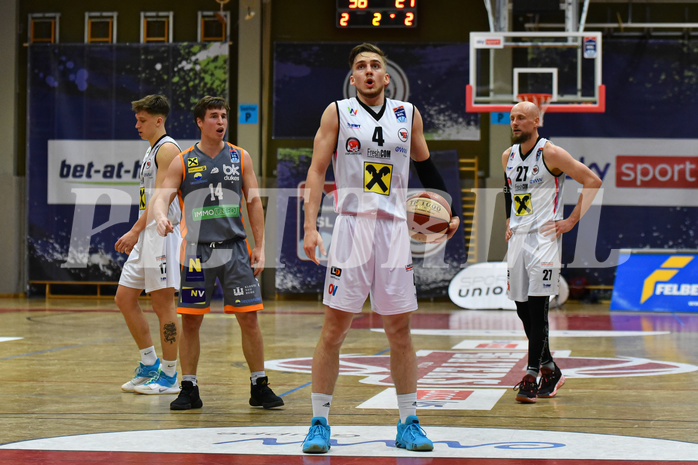 Basketball Superliga 2020/21, Viertelfinale Spiel 4 Flyers Wels vs.Klosterneuburg Dukes