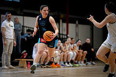 15.02.2025 Österreichischer Basketballverband 2024/25, SLWU19, Basket Flames UNION vs. Vienna Timberwolves