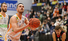 Basketball Superliga 2021/22, Grunddurchgang 17.Runde Klosterneuburg Dukes vs. Flyers Wels


