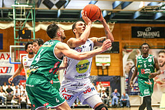 Basketball Superliga 2022/23, Playoff,  Viertelfinale Spiel 1 Gmunden Swans vs. Kapfenberg Bulls