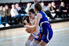 02.03.2025 Österreichischer Basketballverband 2024/25, SLWU16 Basket Flames UNION vs. DBB  Basketgirls Wels