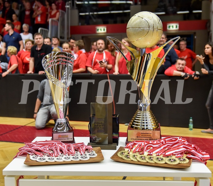 Basketball ABL 2015/16 Playoff Finale Spiel 3 WBC Wels vs Gunners Oberwart