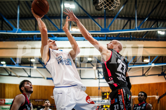 Basketball, bet-at-home Basketball Superliga 2021/22, Grunddurchgang Runde 9, Oberwart Gunners, Flyers Wels, Edi Patekar (9)