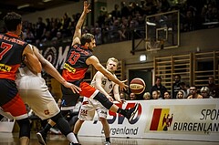 Basketball, 2.Bundesliga, Playoff SF Spiel 3, Mattersburg Rocks, Dragons St. Pölten, Claudio VANCURA (10)