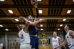 Basketball, Basketball Zweite Liga, Grunddurchgang 14.Runde, Mattersburg Rocks, BBC Nord Dragonz, Fuad Memcic (44)