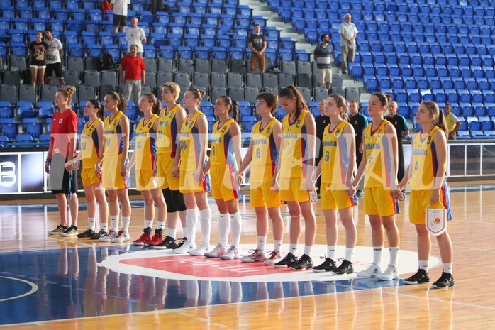 FIBA Europe EC U20 Women Division B Romania vs Montenegro