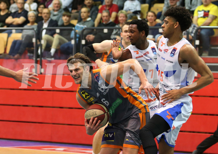 Basketball Superliga 2018/19, 3.Plazierungsrunde Kapfenberg Bulls vs. Klosterneuburg Dukes


