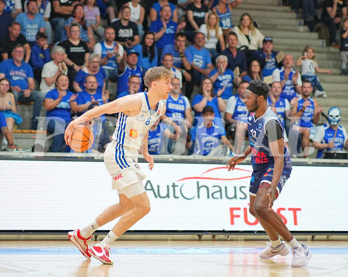 Basketball, Basketball Superliga 2024/25, Playoffs, Finale Spiel 1, Oberwart Gunners vs. BBC Nord Dragonz