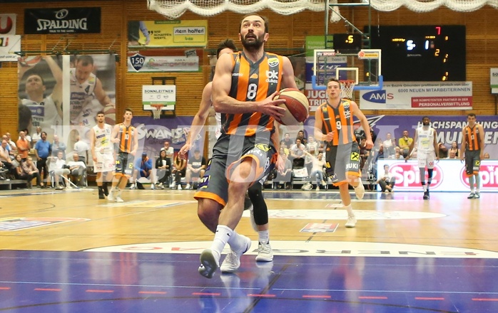 Basketball ABL 2017/18, Playoff VF Spiel 3 Gmunden Swans vs. BK Klosterneuburg Dukes



