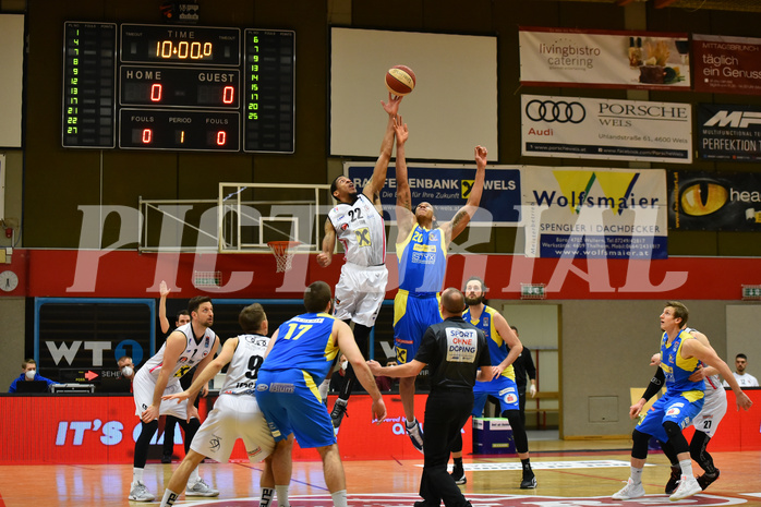 Basketball Superliga 2020/21, Platzierungsrunde 9. Runde Flyers Wels vs. SKN St. Pölten