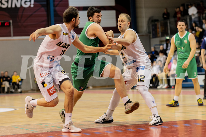 Basketball, Basketball Zweite Liga 2022/23, Playoff Viertelfinale Spiel 1, Blackbirds G