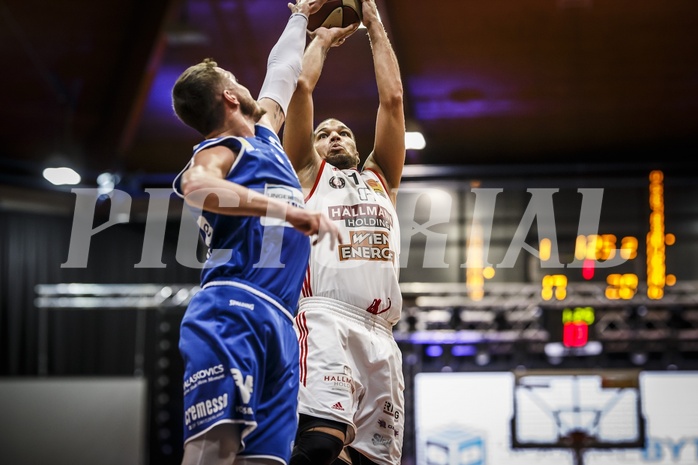 Basketball, ABL 2018/19, Grunddurchgang 30.Runde, BC Vienna, Oberwart Gunners, Jason Detrick (19) Basketball, ABL 2018/19, Grunddurchgang 30.Runde, BC Vienna, Oberwart Gunners, Jason Detrick (19)