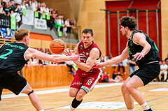 Basketball Zweite Liga 2023/24, Playoff, Finale Spiel 3 Mistelbach Mustangs vs. Union Deutsch Wagram


