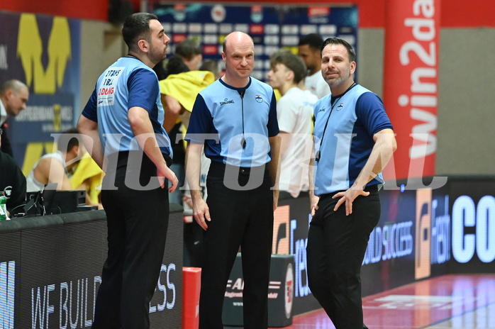 Basketball, Superliga 2024/25, Plazierungsrunde 1.Runde, Flyers Wels vs. Traiskirchen Lions,
