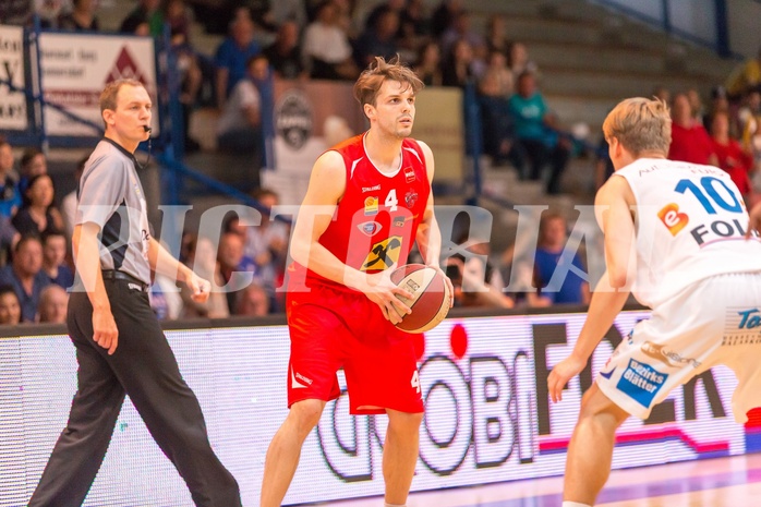 Basketball, ABL 2016/17, Playoff HF Spiel 5, Oberwart Gunners, WBC Wels, Thomas Csebits (4)