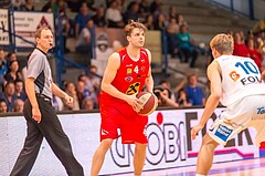 Basketball, ABL 2016/17, Playoff HF Spiel 5, Oberwart Gunners, WBC Wels, Thomas Csebits (4)