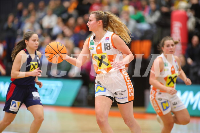 Basketball Damen Superliga 2023/24, Grunddurchgang Spiel 4 BK Duchess Klosterneuburg vs. SKN St.Pölten


