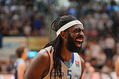 Basketball, Basketball Superliga 2024/25, Playoffs, Finale Spiel 1, Oberwart Gunners vs. BBC Nord Dragonz