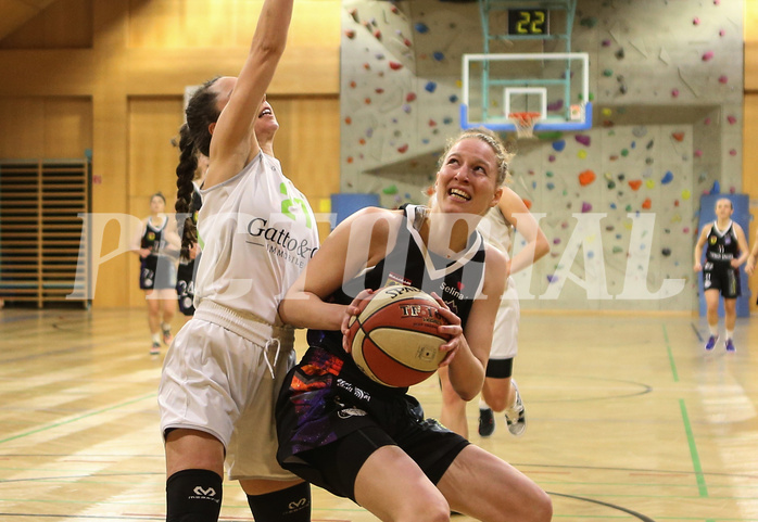 Basketball Damen Superliga 2021/22, Grunddurchgang 8.Runde Basket Flames vs. Vienna United


