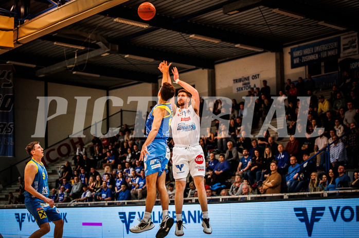 Basketball, win2day Basketball Superliga 2022/23, Grunddurchgang Runde 15, Oberwart Gunners, SKN St. Pölten, 