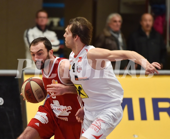 Basketball ABL 2015/16 Grunddurchgang 21.Runde WBC Wels vs BC Vienna