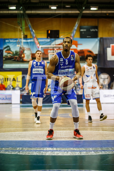 Basketball, Admiral Basketball Superliga 2019/20, Grunddurchgang 10.Runde, Kapfenberg Bulls, Oberwart Gunners, Orion Outerbridge (8)