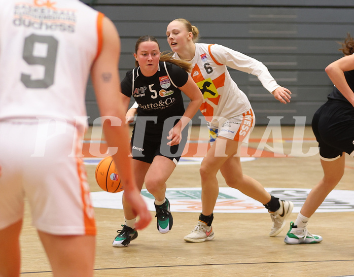 Basketball Damen Superliga 2024/25, Grunddurchgang 6.Runde BK Duchess Klosterneuburg vs. Basket Flames


