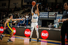 Basketball, bet-at-home Basketball Superliga 2021/22, Grunddurchgang Runde 12, Oberwart Gunners, UBSC Graz, Jonathan Knessl (12)