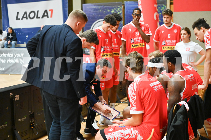 Basketball, Superliga 2024/25, Grunddurchgang 10.Runde, Flyers Wels vs. Traiskirchen Lions,