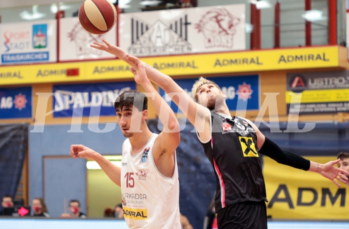 Basketball Superliga 2020/21,  Grunddurchgang 9.Runde, Traiskirchen Lions vs. Oberwart Gunners