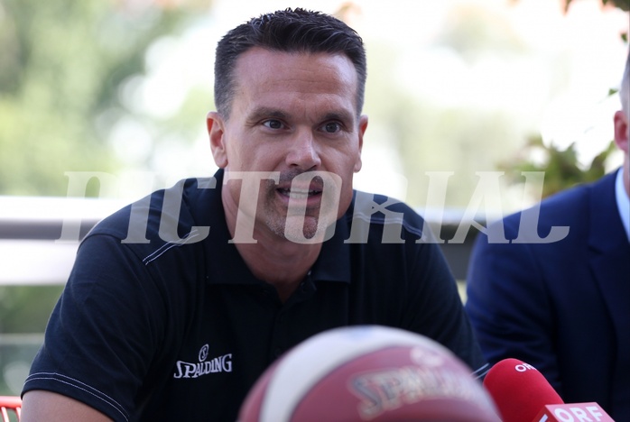 Basketball ÖBV 2019, Pressekonferenz  vs. 


