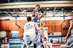 Basketball, ABL 2017/18, Grunddurchgang 31.Runde, Oberwart Gunners, Gmunden Swans, Tilo Klette (14)