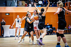 Basketball, Win2Day Basketball Damen Superliga 2023/24, Grunddurchgang 5.Runde, Vienna Timberwolves, Basket Flames, Lilian Schwarzenecker (12)