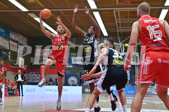 Basketball, Superliga 2024/25, Grunddurchgang 7.Runde, Flyers Wels vs. Gmunden,
