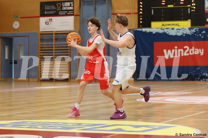 Basketball Superliga 2024/25, SLMU14 Traiskirchen Lions Academy vs. ATSE Graz


