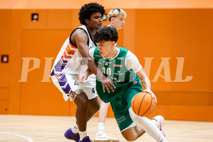 22.03.2025 Österreichischer Basketballverband 2024/25, SLMU19, Vienna United vs. Kapfenberg Bulls 