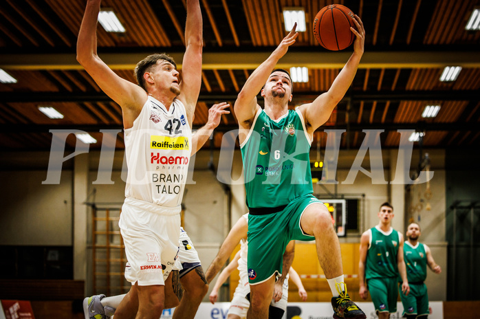 Basketball, Basketball Zweite Liga 2022/23, Grunddurchgang 12.Runde, Mattersburg Rocks, KOS Celovec, Tim Huber (6)