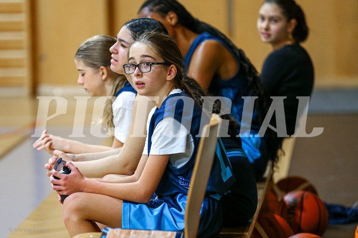 23.11.2024 Österreichischer Basketballverband 2024/25, SLWU14, Basket Flames UNION vs. Vienna Timberwolves

